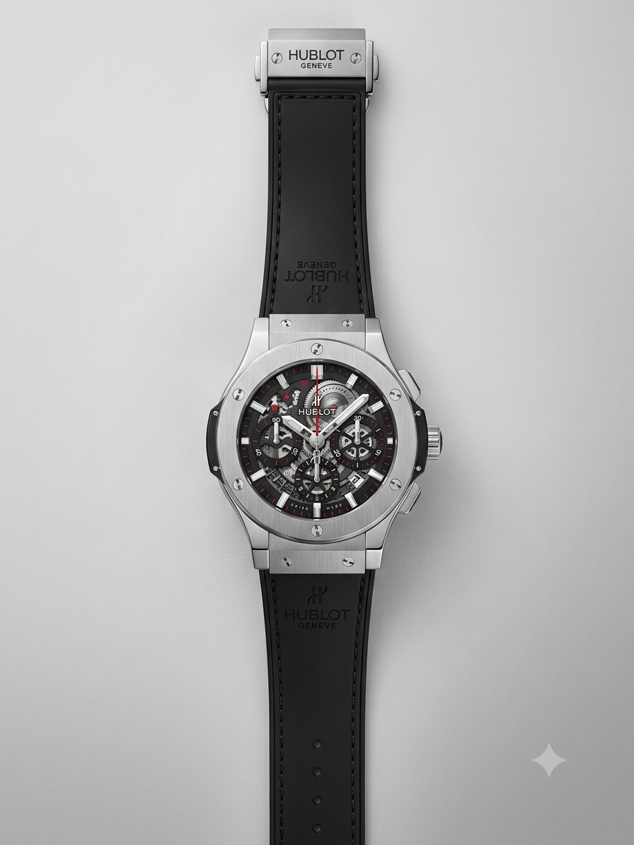 Hublot Big Bang Skeleton Black Dial