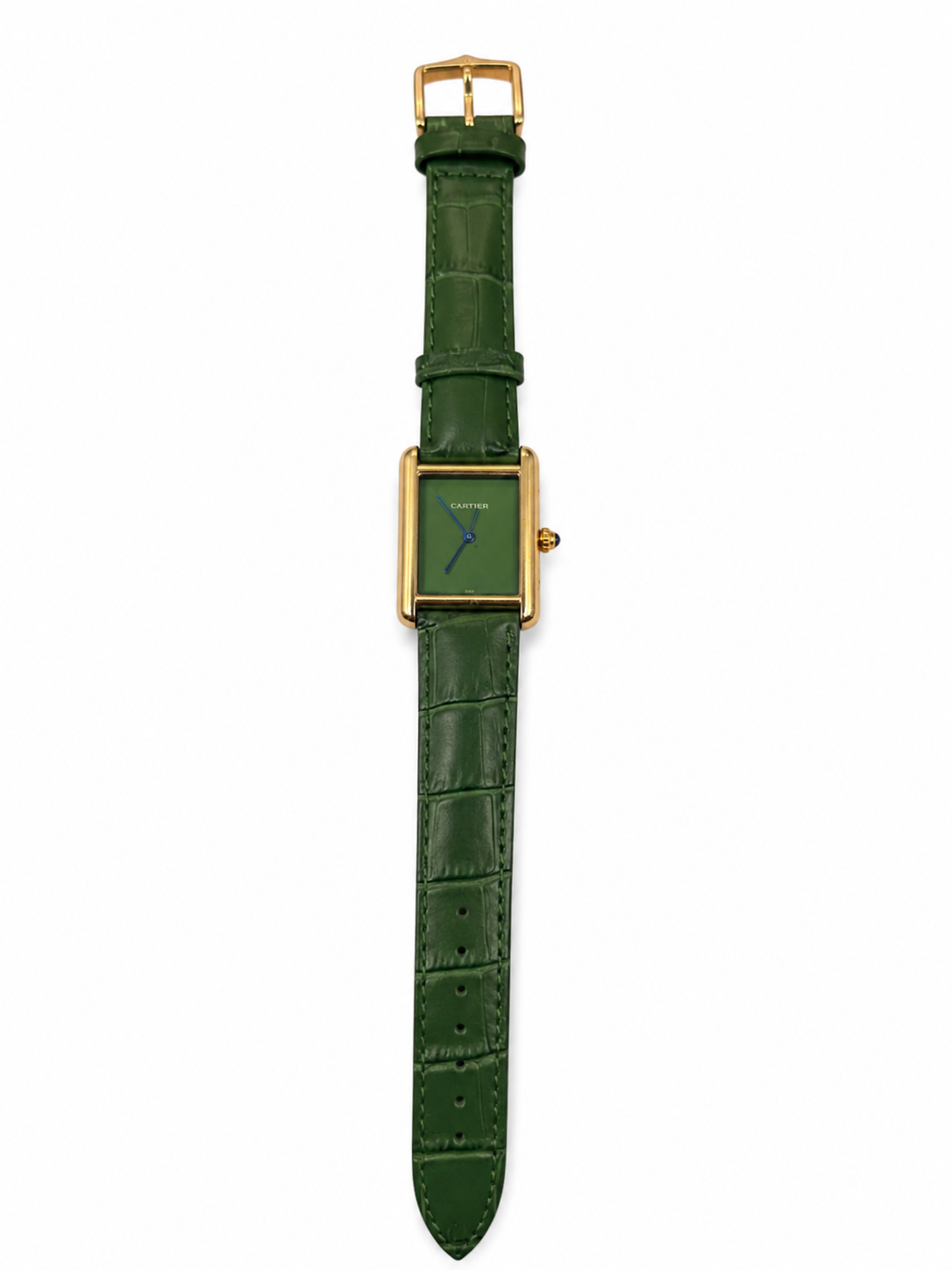 Cartier Tank Louis Cartier Watch - Emerald Green Edition - Good Copy