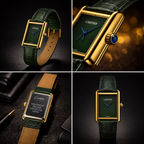 Cartier Tank Louis Cartier Watch - Emerald Green Edition - Good Copy
