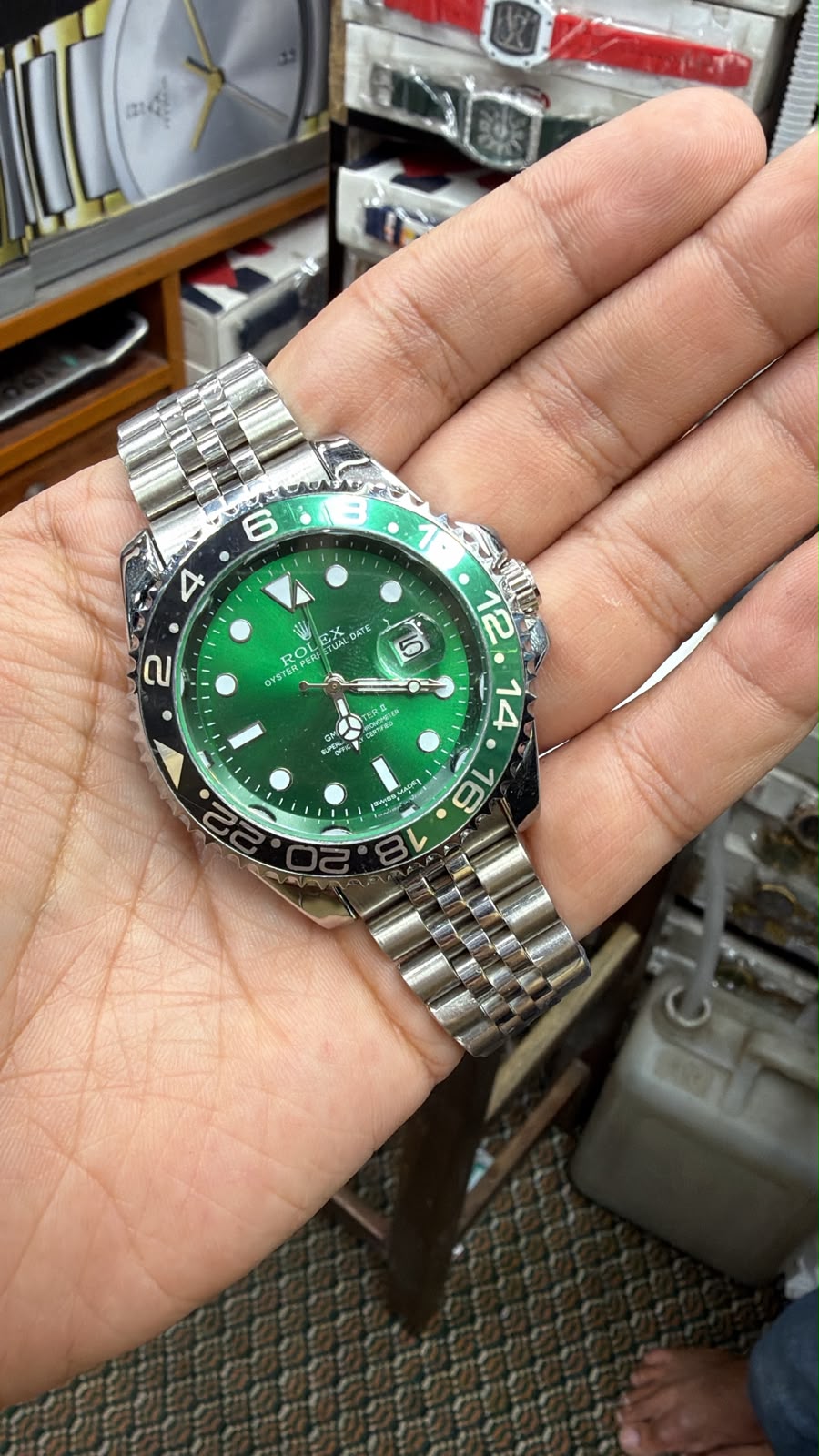 Rolex GMT-Master II – Stainless Spining Bezel Watch