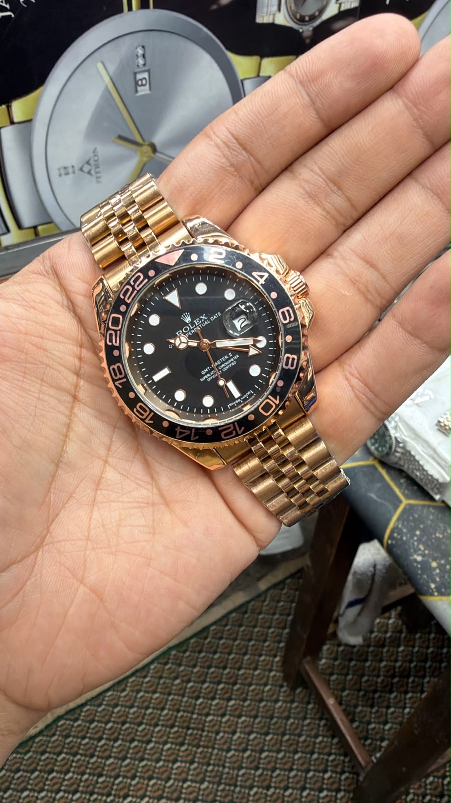 Rolex GMT-Master II – Stainless Spining Bezel Watch