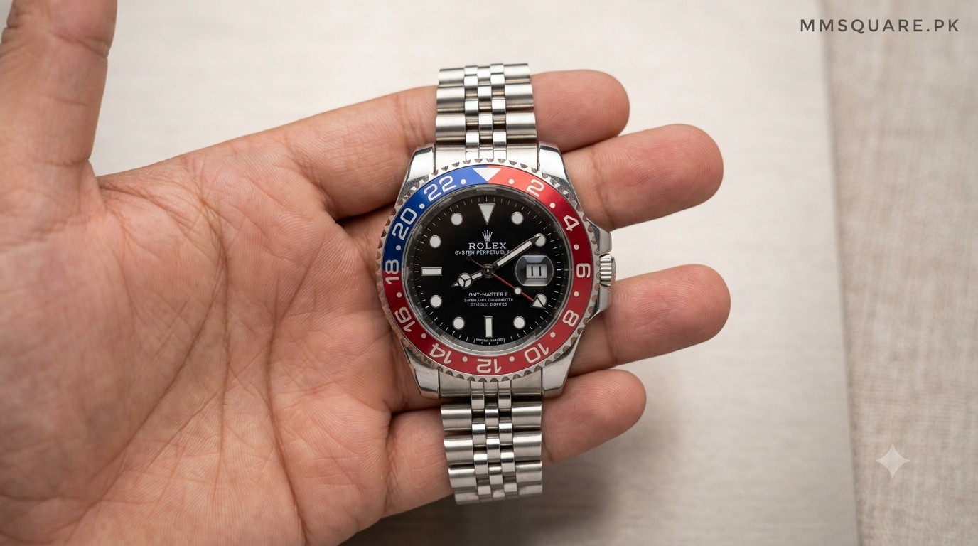 Rolex GMT-Master II – Stainless Spining Bezel Watch