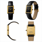 Cartier Tank Screw back Premium A grade Quality - Leather strap