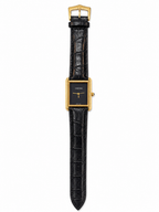 Cartier Tank - Gold dial Black (Random Strap)